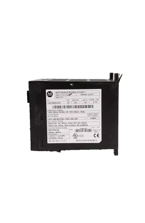 Allen Bradley 1404-m405A-ent Master Module For Power Monitor