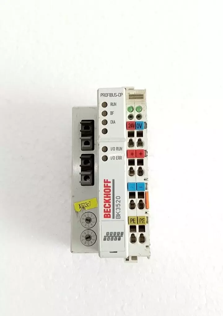 BECKHOFF BK3520 PROFIBUS ECONOMY PLUS BUS COUPLER 24 VDC