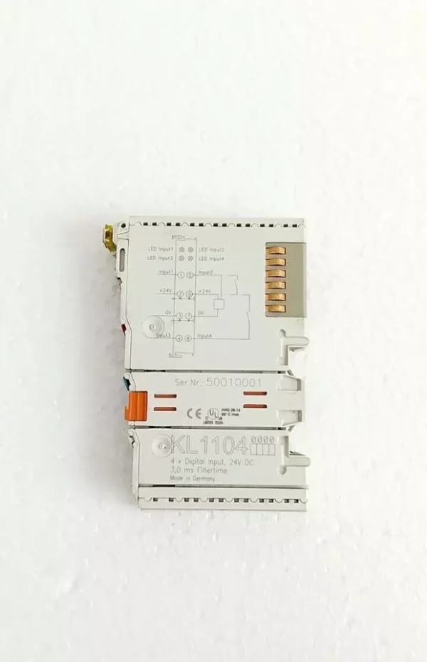 BECKHOFF KL1104 4-CHANNEL DIGITAL INPUT TERMINAL