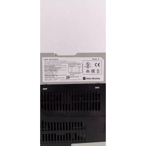 ALLEN BRADLEY 25A-D1P4N104 POWERFLEX 523 AC DRIVE