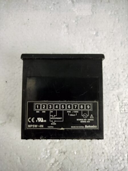 Autonics Mp5W-4N Digital Panel Meter Used