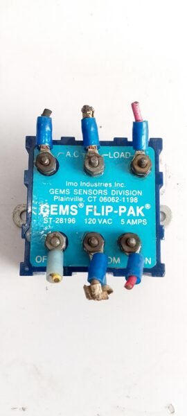 Gems Flip-pak St-28196 Relay