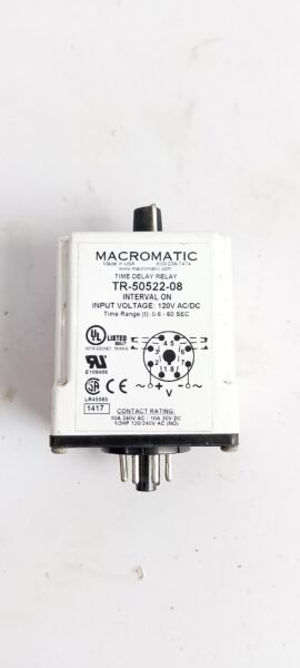 Macromatic Tr-50522-08 Time Delay Relay