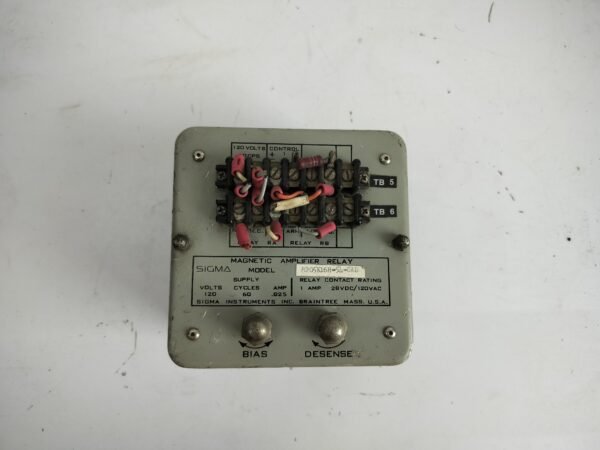 Sigma 8205K16H-54-sad Magnetic Amplifier Relay