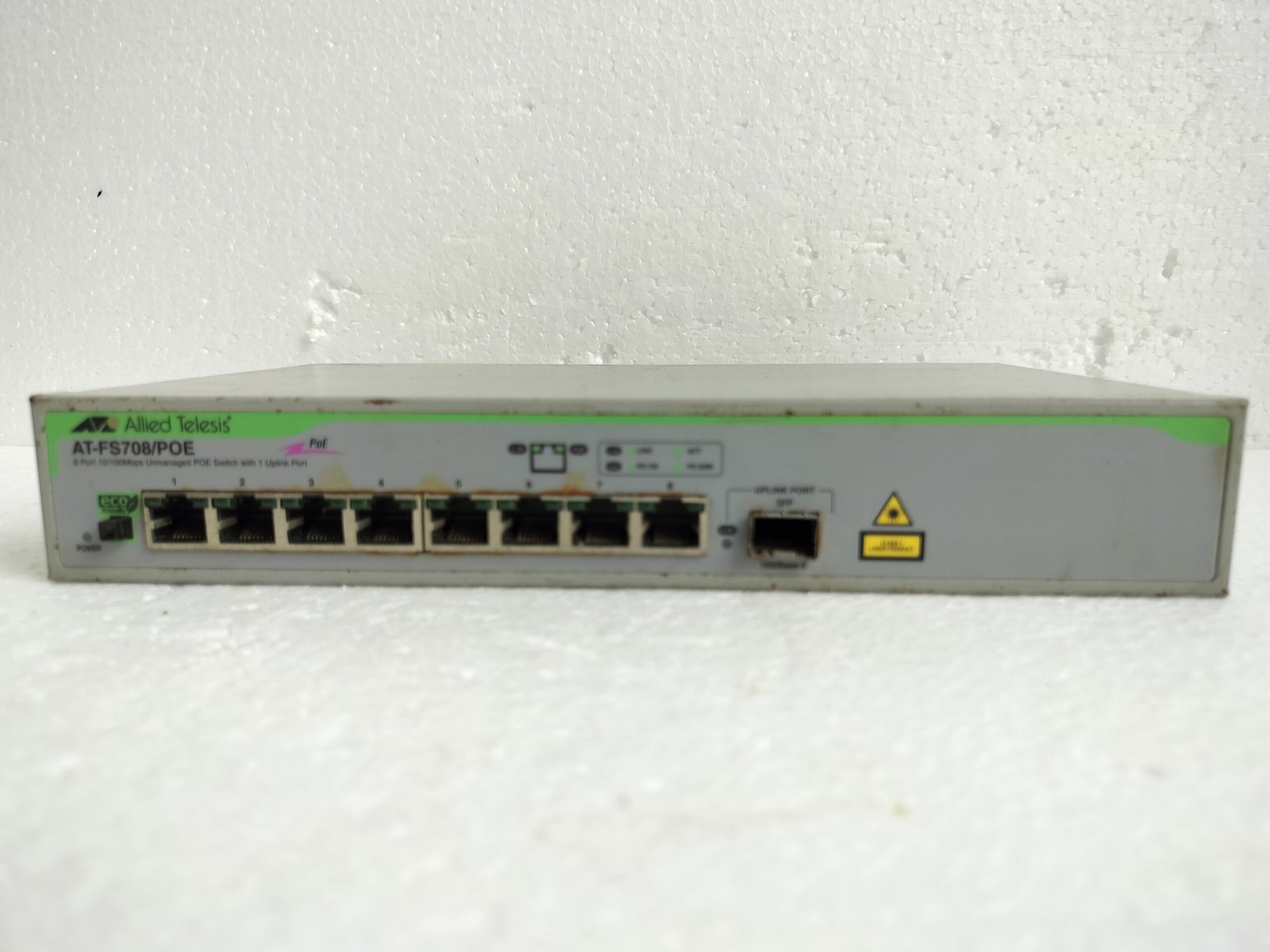 Allied Telesis At-fs708/Poe 8 Port Switch