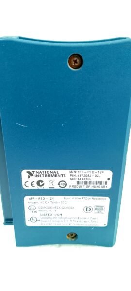 National Instruments Cfp-rtd-124 Temperature Module