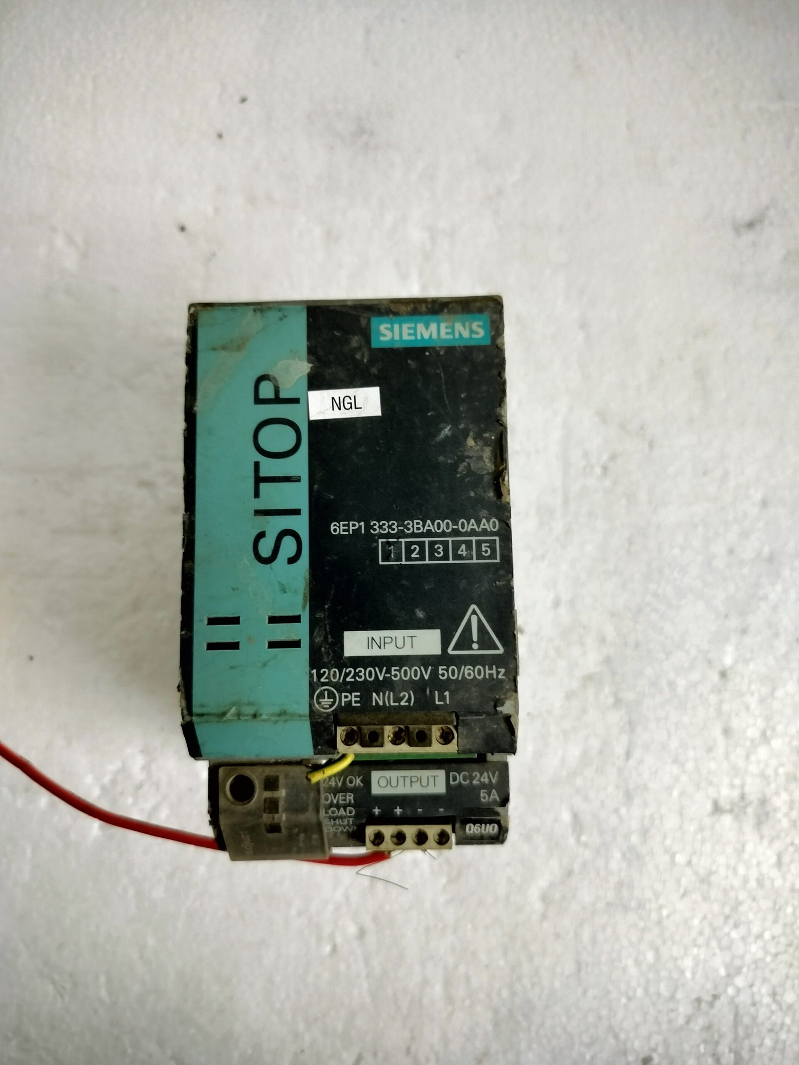 Siemens 6Ep1 333-3Ba00-0Aa0 Sitop Power Supply