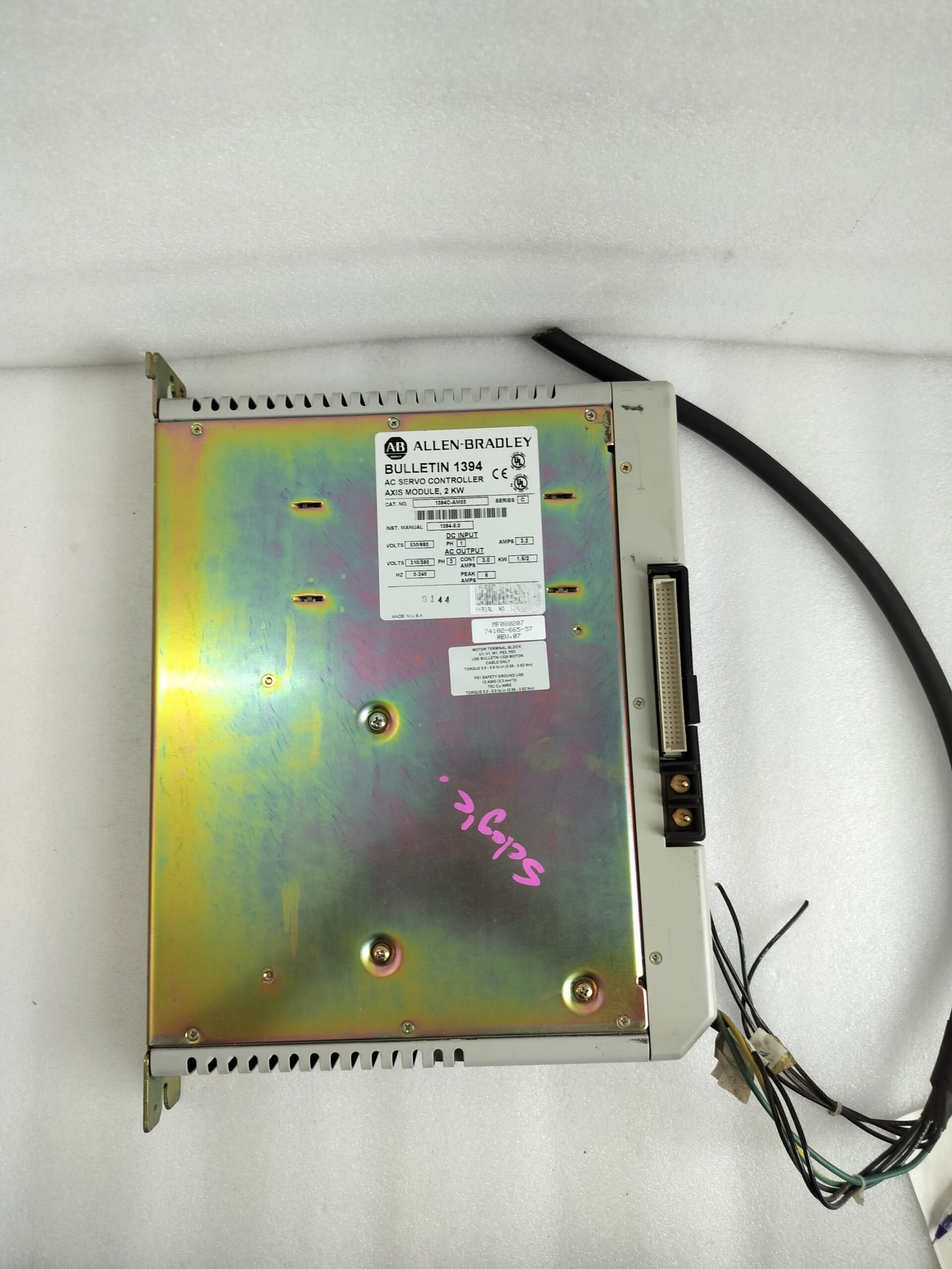 Allen-bradley 1394C-am03 Ac Servo Controller