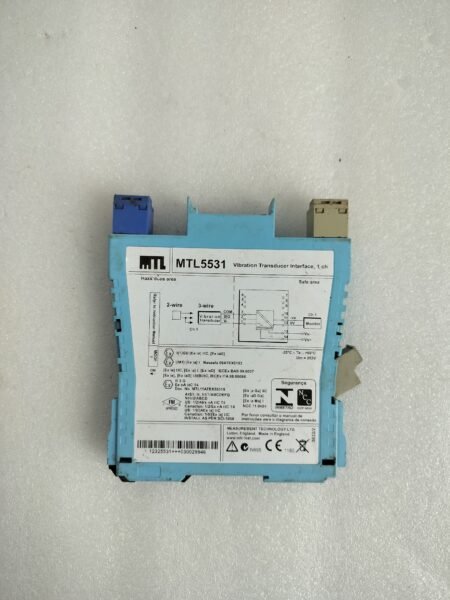 Measurement Technology Mtl5531 Vibration Transducer Interface
