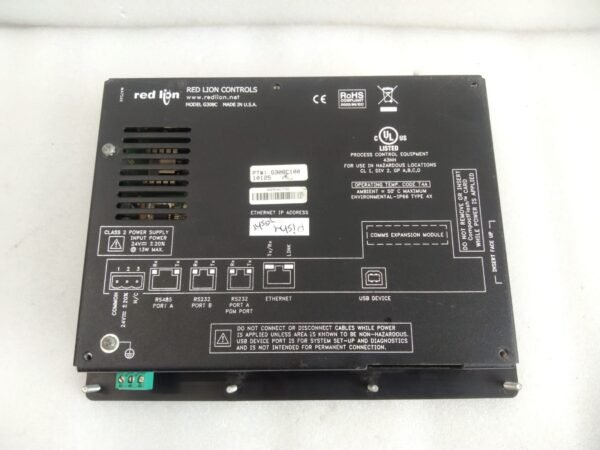 Red Lion Controls G308C Operator Interface Panel